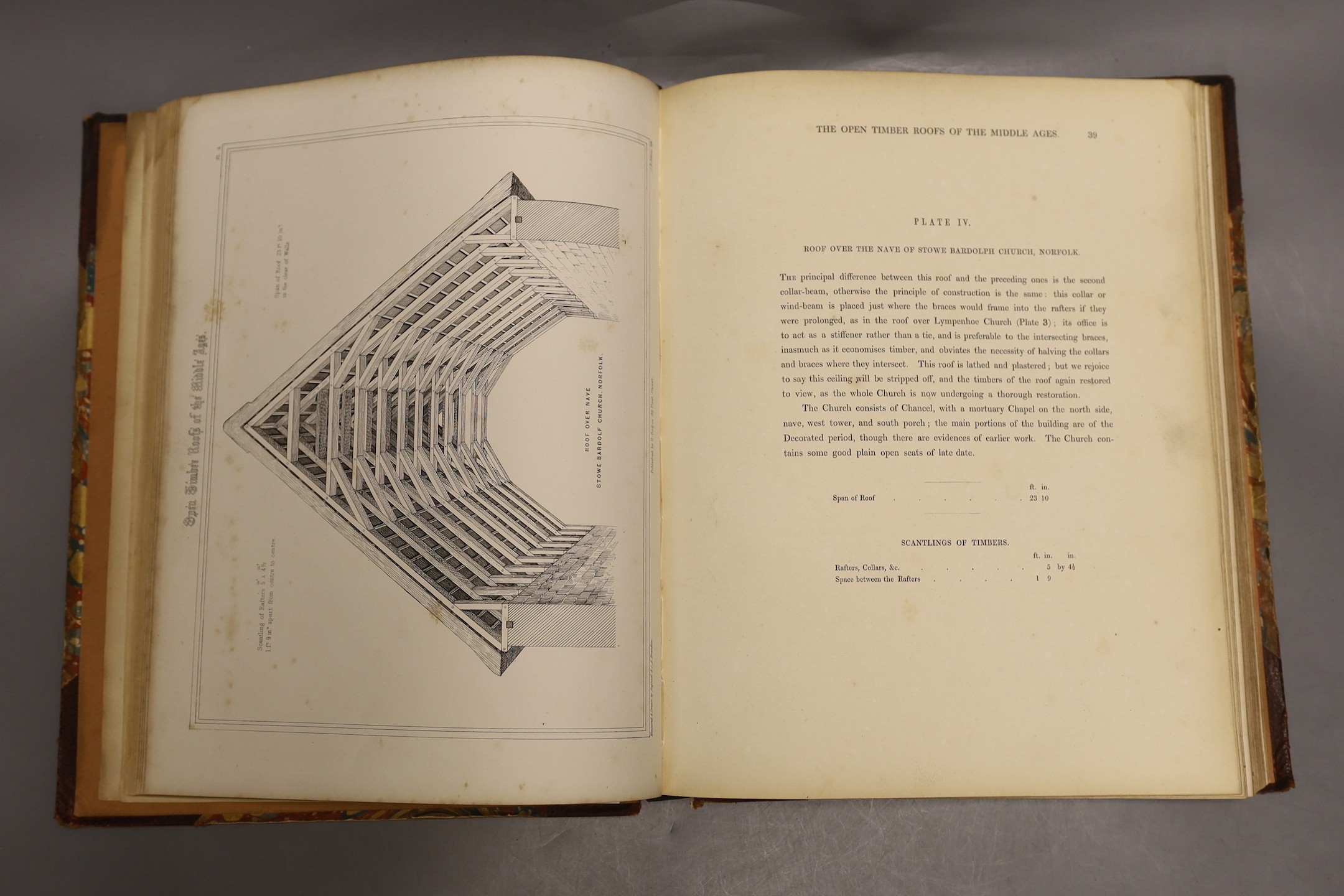 Brandon, John Raphael - The Open TImber Roofs ... 1849